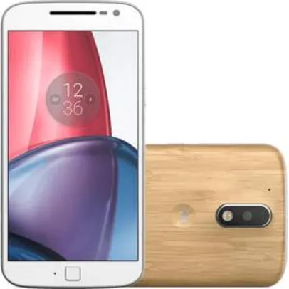 Smartphone Moto G 4 Plus Dual Chip Android 6.0 Tela 5,5" 32GB por R$ 989