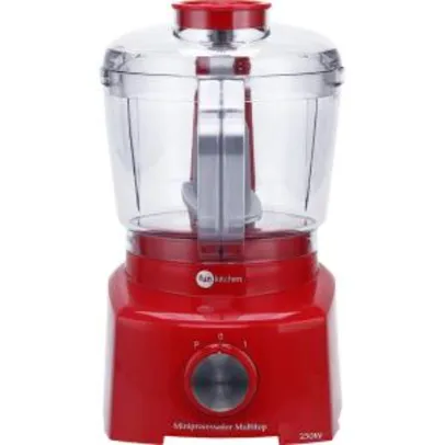 Miniprocessador Multitop Vermelho Fun Kitchen - R$81