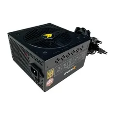 Fonte KBM! GAMING FN650, 650W, 80 Plus Bronze, PFC ativo, Com Cabo, Preto - KBFN65065PT