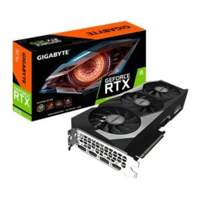 Placa de Video Gigabyte GeForce RTX 3070 Gaming OC 8GB GDDR6 256-bit - 8GB - R$ 4700