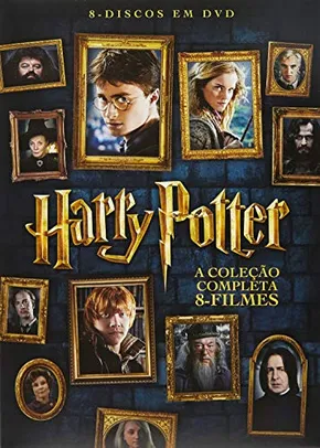 Harry Potter Coleção Completa 8 Filmes DVD