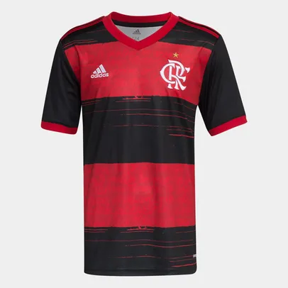 Camisa Flamengo Infantil I 20/21 s/n° Torcedor Adidas