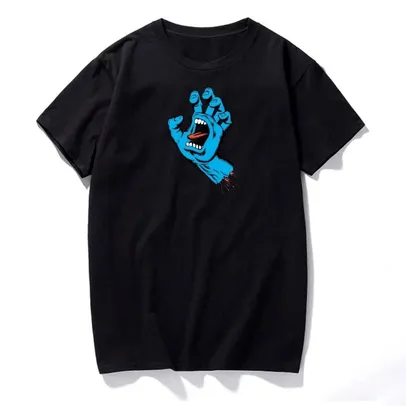 Camiseta Santa Cruz Screaming Hand Blue