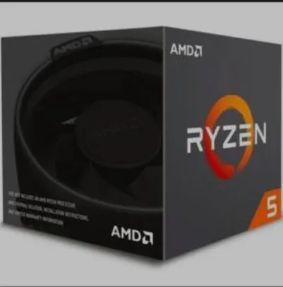 Processador AMD Ryzen 5 1600af - YD1600BBAFBOX | R$ 640