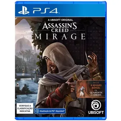 Game Assassin's Creed Mirage - PS4 e PS5