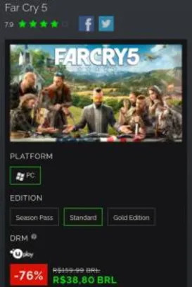 Far Cry 5 PC - Uplay Key