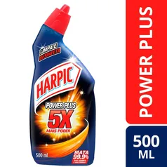 [50% na segunda unidade] Desinfetante Líquido Harpic Power Plus 500ml