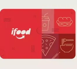 (Cartão AME 80) Gift Card Digital iFood R$ 100,00