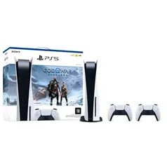 Console Sony PS5 + God of War Ragnarök + Controle Sony DualSense PS5, Sem Fio todas as cores