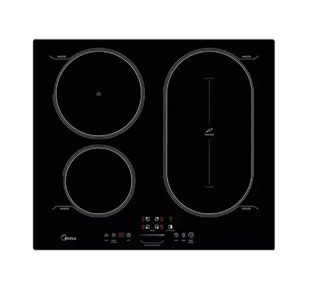 [AME R$1900][APP]Cooktop de Indução Midea Freezone 4 bocas + Frete grátis