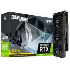 Placa de Vídeo Zotac NVIDIA GeForce RTX 2080 AMP 8GB GDDR6