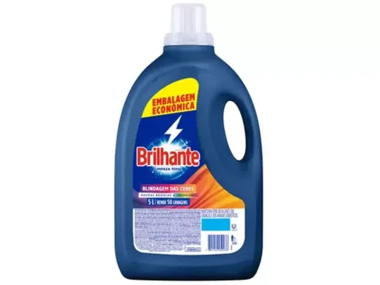 Sabão Líquido Brilhante Limpeza Total - 5L