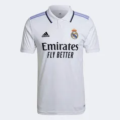 Camisa Real Madrid Home 22/23 s/n° Torcedor Adidas Masculina (Tam G ao EGG)