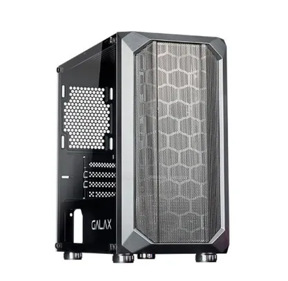 Gabinete Gamer Galax Nebulosa, Mini Tower, Vidro Temperado, Sem Fan, Black, Sem Fonte, GX700