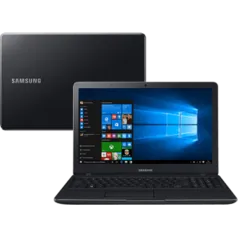 Notebook Samsung Expert X19 Intel Core i5 4GB 500GB Tela LED FULL HD 15.6'' Windows 10 - Preto