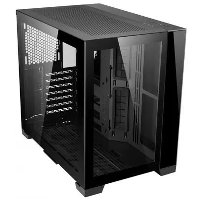 Gabinete Lian Li Dynamic Mini, Mini Tower, Vidro Temperado, Black, ATX, Sem Fonte, Sem Fans, O11D MINI-X