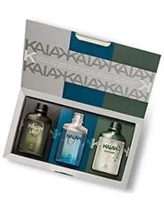 [Natura] Kit 3 Desodorantes Colônia Kaiak - Versão de 25ml - R$ 62