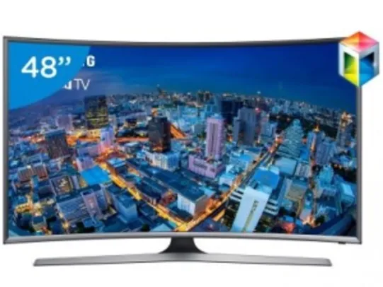 [Magazine Luiza] Smart TV Samsung LED Curva 48" UN48J6500 - R$2469