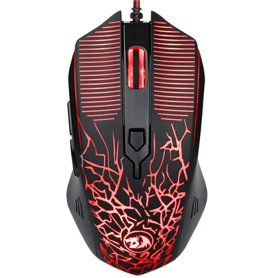 Mouse Gamer Redragon Inquisitor Basic, LED Backlight 4 Cores, 3200 DPI - M608 R$60