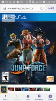Jump Force - PlayStation 4 R$ 70