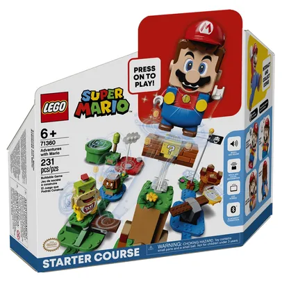 Lego mario e outros brinquedos com 10% ou mais de desconto