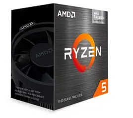 Processador AMD Ryzen 5 5600G, 3.9GHz (4.4GHz Max Turbo), Cache 19MB, 6 Núcleos, 12 Threads, Vídeo Integrado, AM4 - 100-100000252BOX