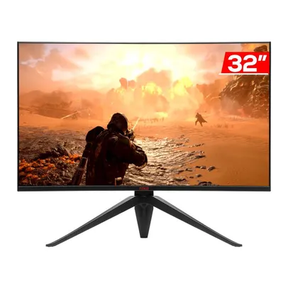 Monitor Gamer Pichau Cepheus VPRO32, 32 Pol, VA, Curvo, 2K, 165Hz, 1ms, FreeSync, HDMI/DP, PG-CFV32-BL01