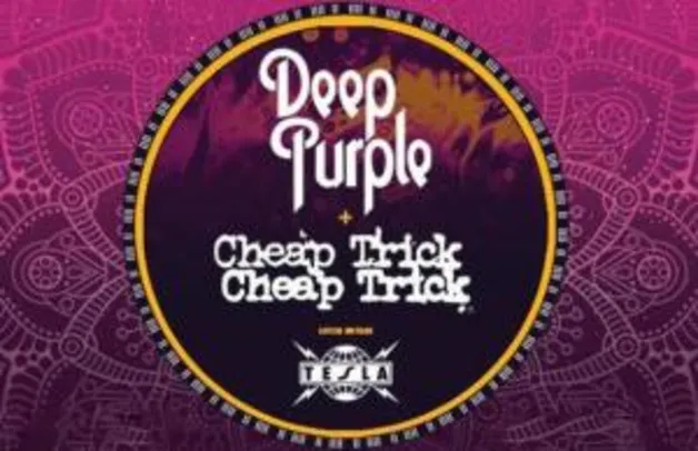 Show "Solid Rock - Deep Purple & Cheap Trick" no Allianz Parque: Ingresso para Cadeira Superior, Pista ou Premium e Inferior. Em até 12x!
