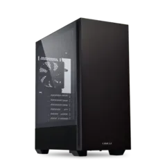 Gabinete Gamer Lian Li Lancool 205, Mid Tower, Vidro Temperado, Black, Sem Fonte, Com 2 Fans