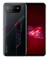 Smartphone Asus Rog Phone 6 Gamer Preto com 256GB, 5G, 8GB RAM e Câmera Tripla 50MP+12MP+5MP