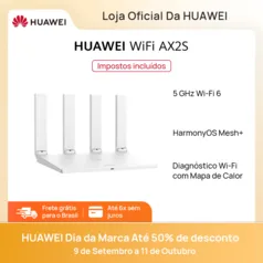 Roteador HUAWEI WS7000, AX2S Wi-Fi 6