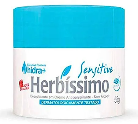 Desodorante em Creme Herbissimo - Sensitive