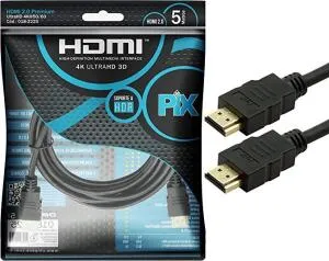 (PRIME) Cabo Hdmi 2.0 4K 5M