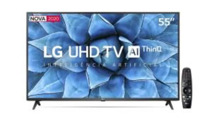 Smart TV LED 55" UHD 4K LG 55UN7310PSC - R$2599