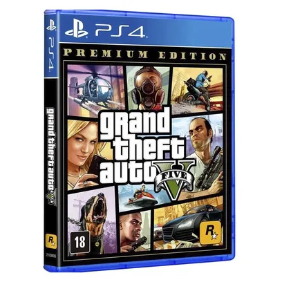 Foto do produto Grand Theft Auto Gta V Premium Edition PS4