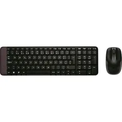 Mouse e Teclado Wireless Logitech MK220 - R$70