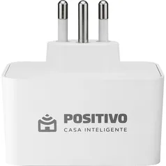 [CC AME R$52,40] Smart Plug Wi-Fi Positivo 10A Bivolt