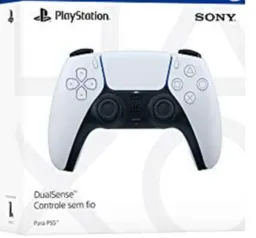 [Prime] Controle DualSense Branco Playstation 5 | R$400