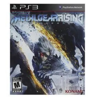Saindo por R$ 20: Metal Gear Rising - PS 3 - R$20 | Pelando
