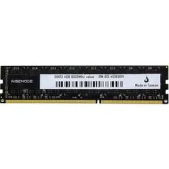 Memória Rise Mode 4GB, 1600MHz, DDR3 - RM-D3-4G1600V - R$117