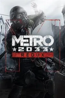 Jogo Metro 2033 Redux - Xbox One | R$ 9