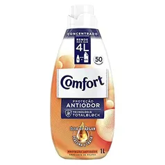 Amaciante Concentrado Comfort Antiodor 1 Litro