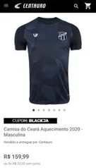 Camisa do Ceará Aquecimento 2020 - Masculina