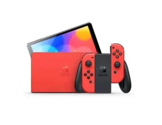 Console Nintendo Switch Oled Red Mario Edição Especial - 119920