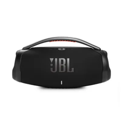 Caixa de Som Bluetooth JBL Boombox 3 IP67, 180W (Modo AC), 136W (Modo Bateria) - JBLBOOMBOX3SBLKBR | Preto - 58385-286206