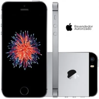 Smartphone Apple iPhone SE 16GB Desbloqueado Cinza Espacial