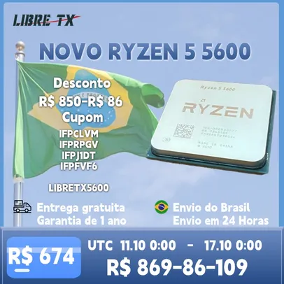 [BRASIL] Processador Ryzen 5 5600