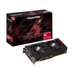 PLACA DE VIDEO RX 570 POWERCOLOR 4GB AXRX 570 4GBD5-3DHD/OC