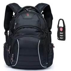 Mochila Notebook Ipad Executiva Swissport Preta | R$132