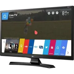 Smart TV LG LED 28" 28MT49S-PS HD com Conversor Digital Wi-Fi Integrado 2 HDMI 1 USB WebOS 3.5 Apps Screen Share | R$643